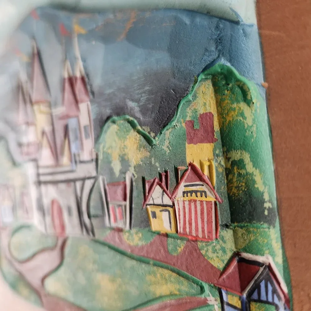 Vintage Child's Wall Decor Land of Make Believe Castle